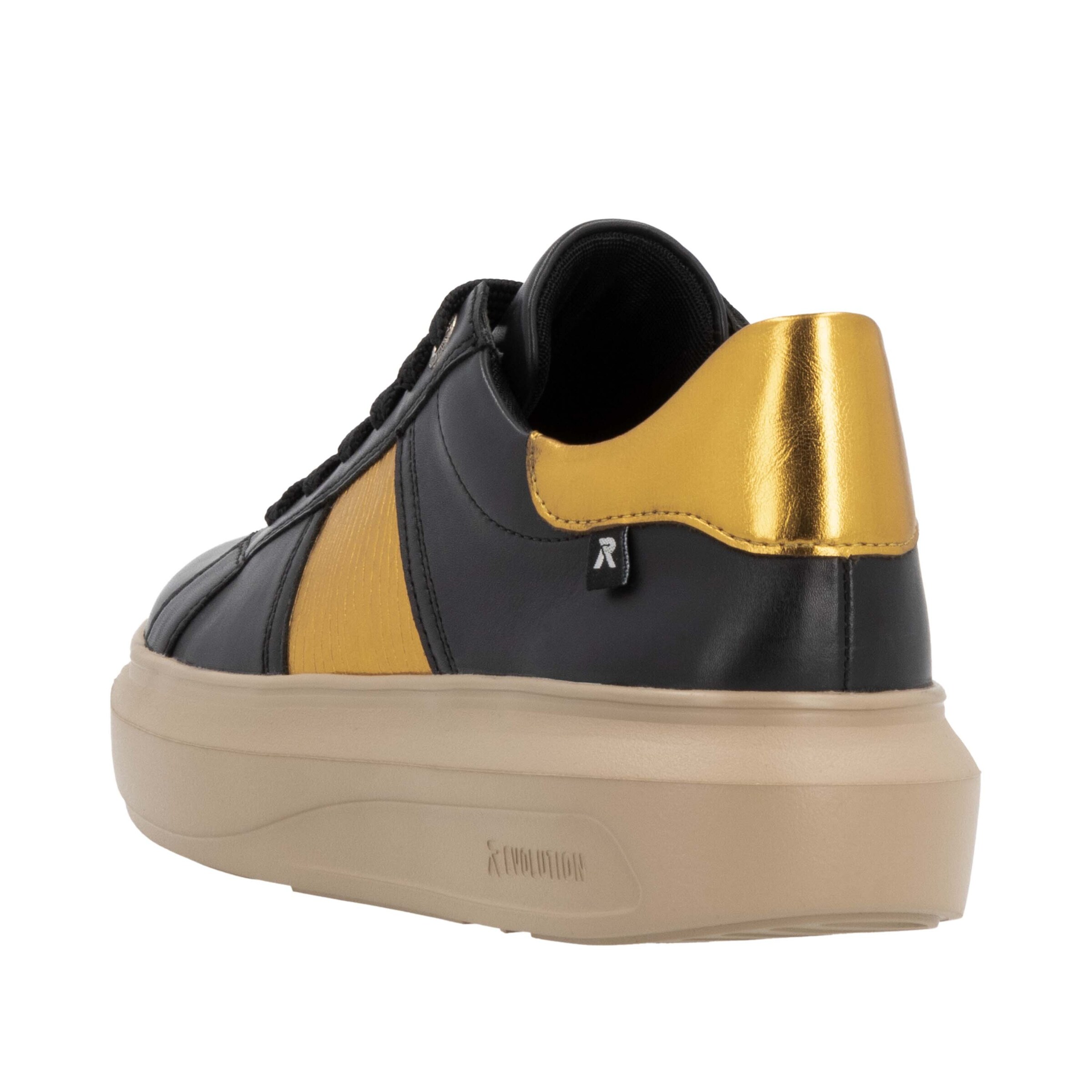 Baskets basses 'W1202' Rieker Sport en noir