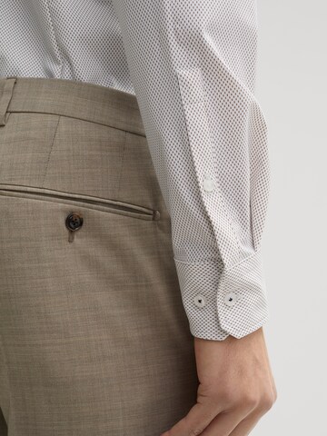Coupe slim Chemise 'Travel Pit' JOOP! en blanc