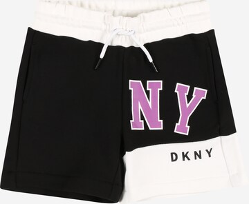 Regular Pantalon DKNY en noir : devant