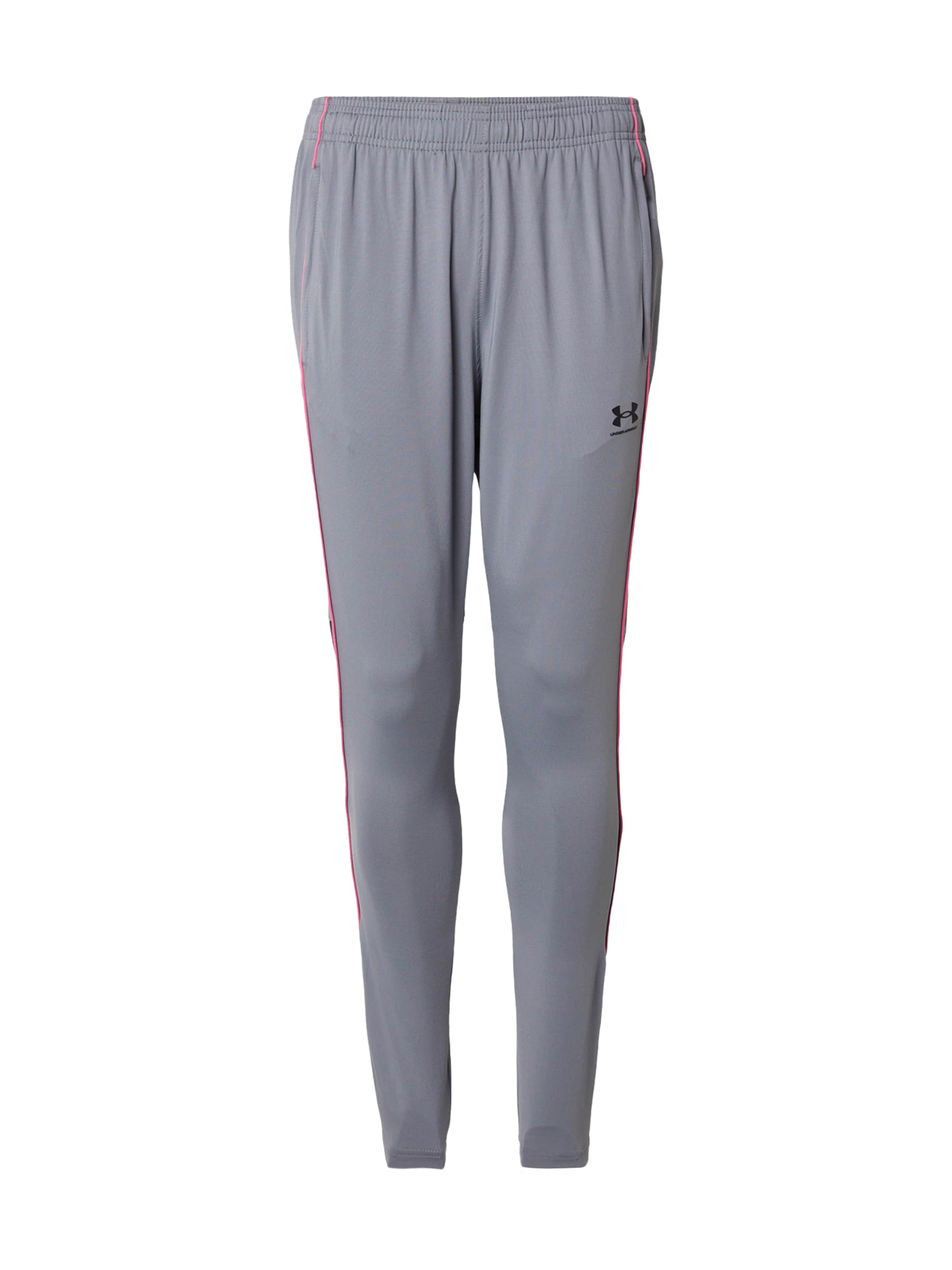 UNDER ARMOUR - Pantalón deportivo 'Challenger' en gris: frente
