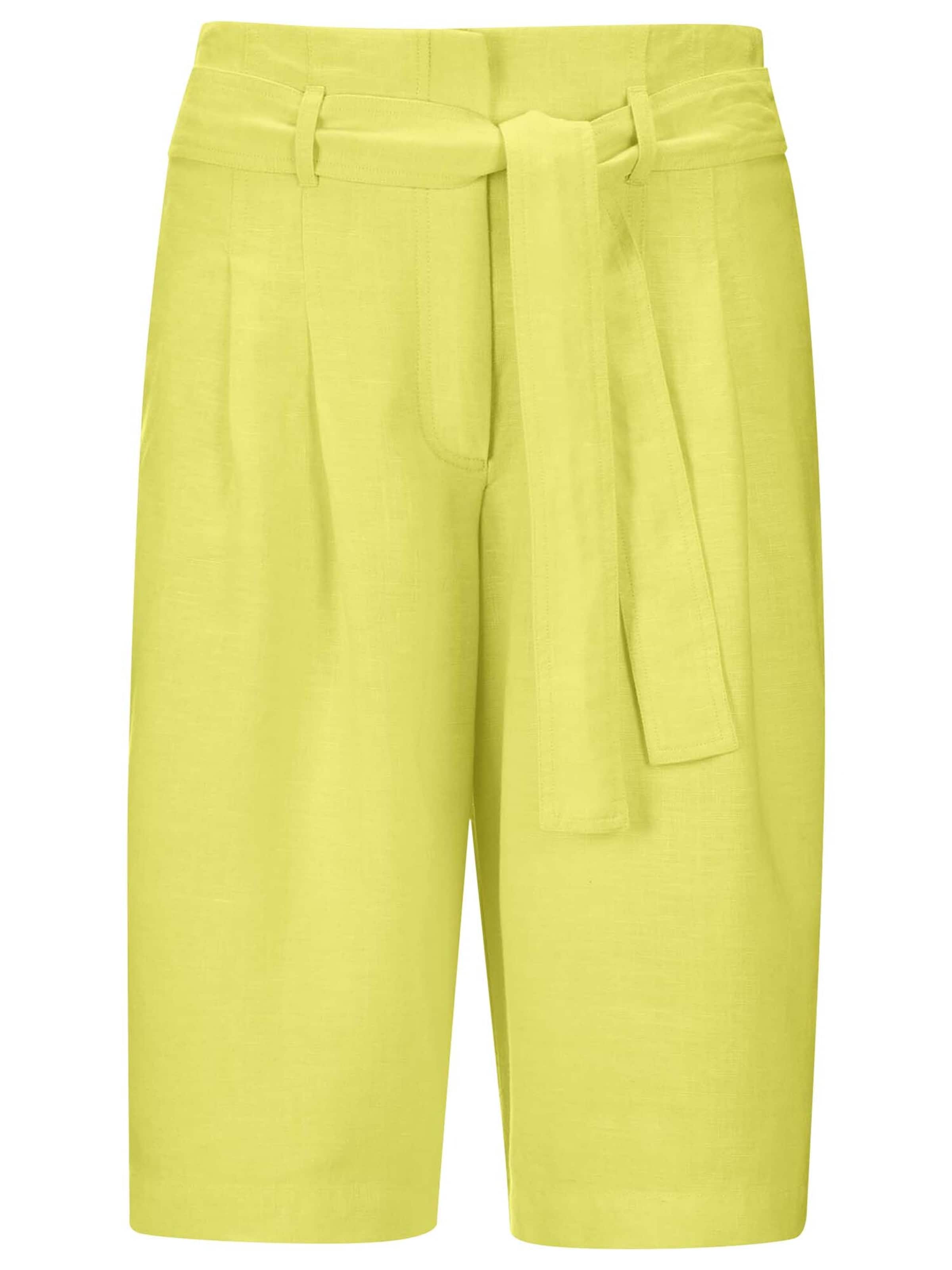 Loosefit Pantalon MADELEINE en jaune : devant