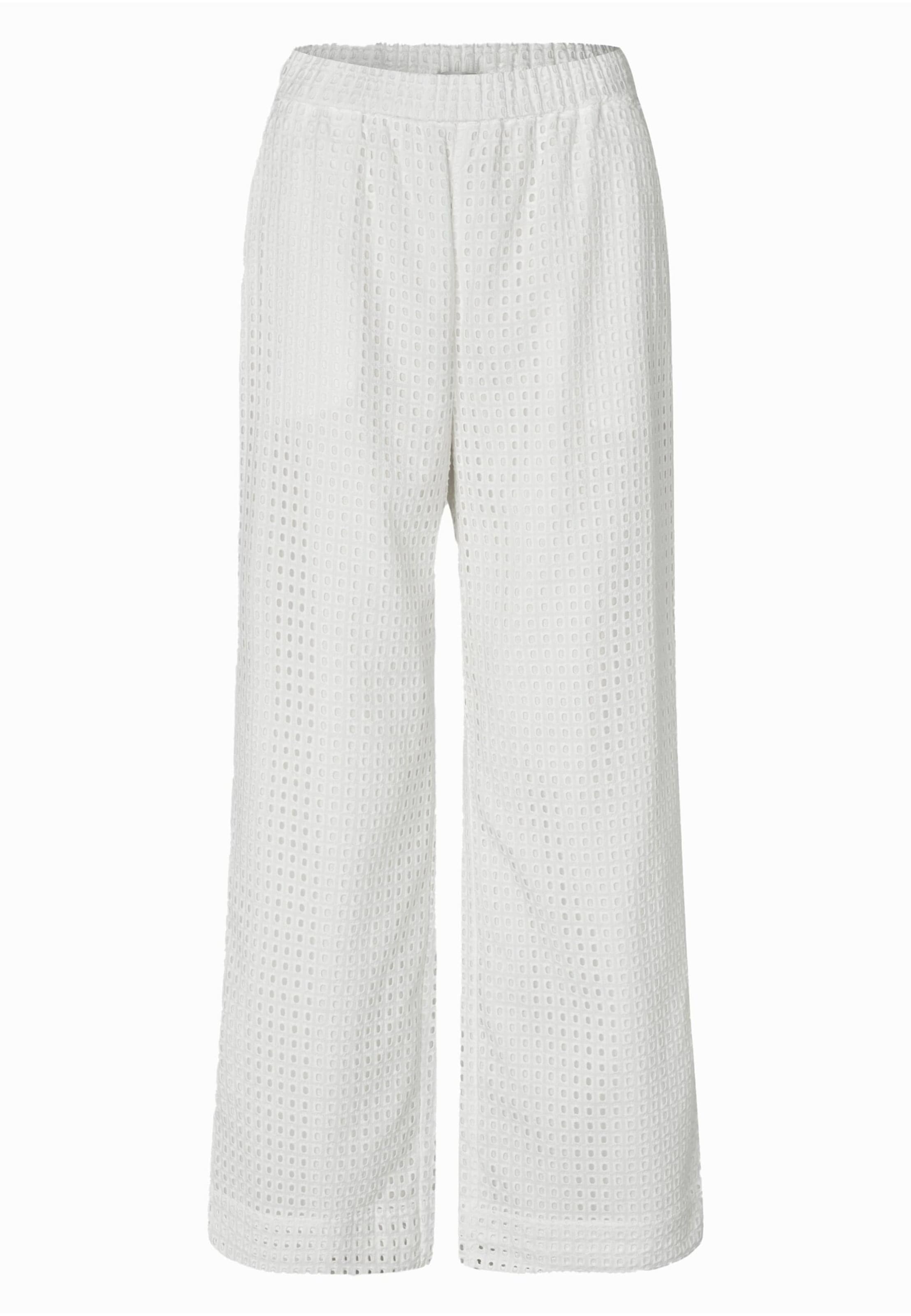 SECOND FEMALE Calças 'Villa' em branco, Vista do artigo