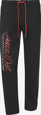 Jan Vanderstorm Regular Pants 'Bjan' in Black: front