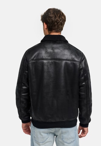 INDICODE JEANS Between-Season Jacket 'Westmont' in Black