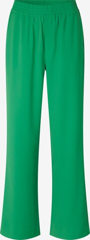 mbym Loosefit Broek 'Philippa' in Groen: voorkant