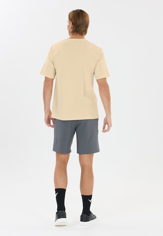 Virtus T-Shirt 'Idan' in Gelb