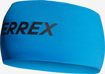 ADIDAS TERREX Sporthoofdband in Blauw: voorkant