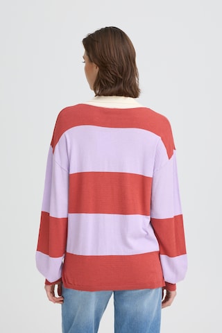 ICHI Pullover 'IHBOSTON' in Lila
