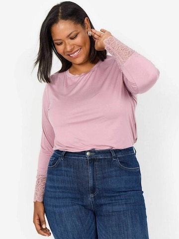 Wasabi Concept Shirts 'Stella' i pink: forside