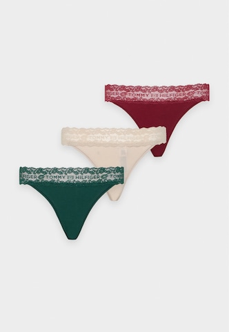 Tommy Hilfiger Underwear Стринги в Бежевый: спереди