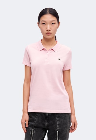 Karl Lagerfeld - Camisa 'Ikon' em rosa: frente
