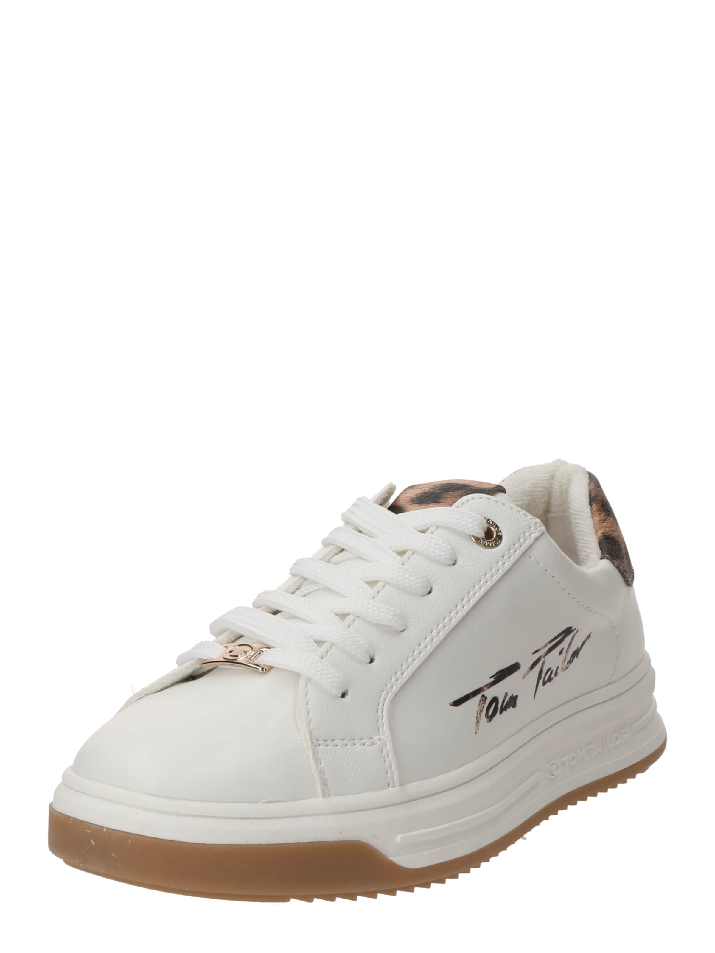 TOM TAILOR Tenisky – bílá: přední strana