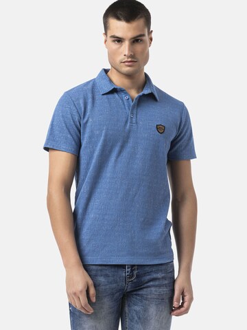 CIPO & BAXX Shirt 'CT825' in Blue: front
