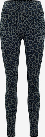CECIL Skinny Leggingsit 'Tracey' värissä vihreä: etupuoli