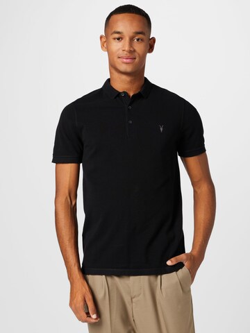 AllSaints Poloshirts 'REFORM' in Schwarz: predná strana