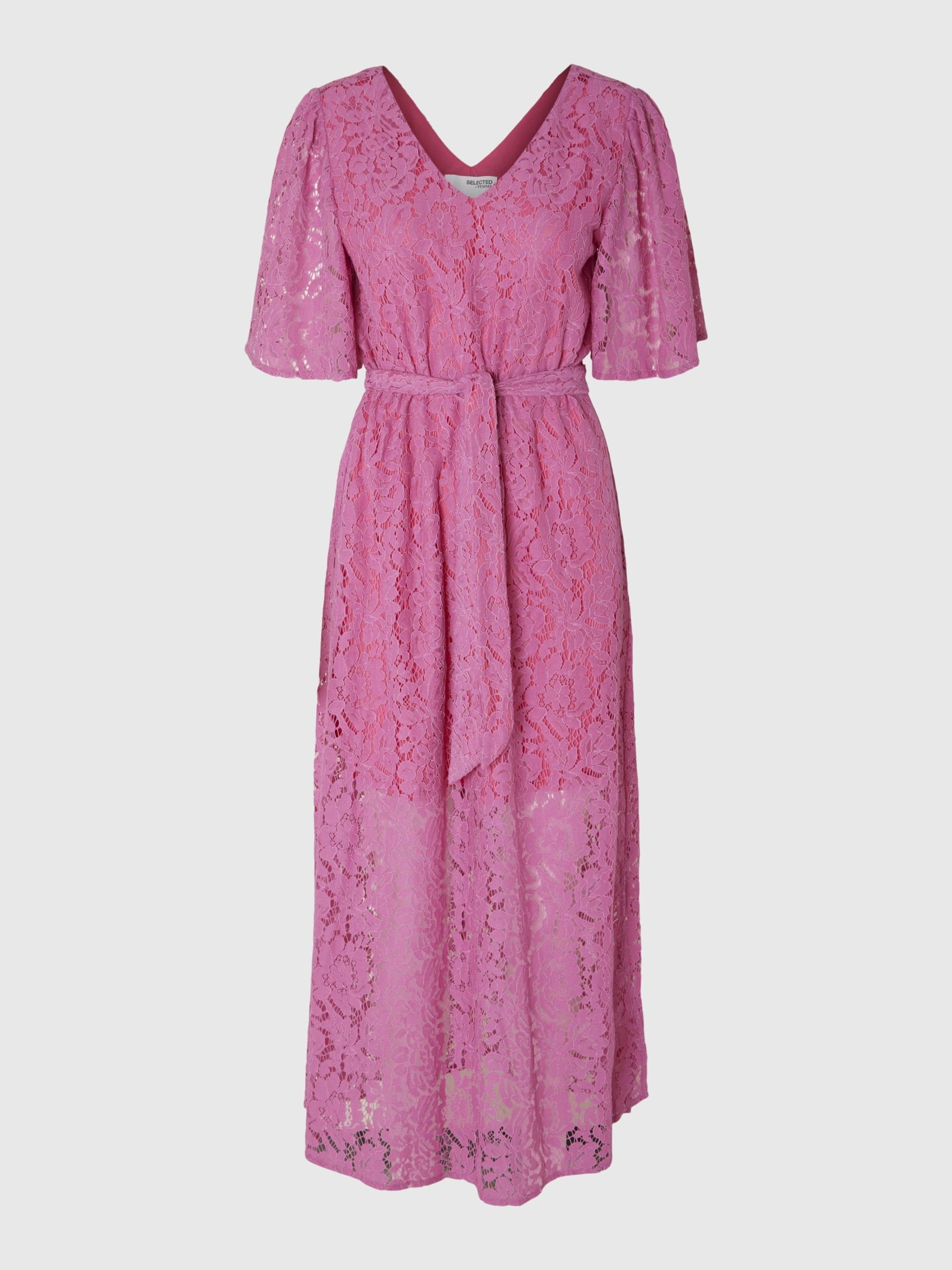 Selected femme jurk roze sale