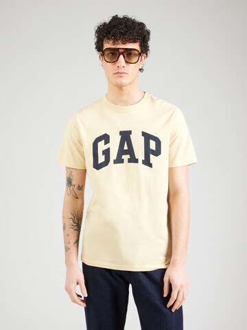 GAP Koszulka 'EVERYDAY' w kolorze żółty: przód