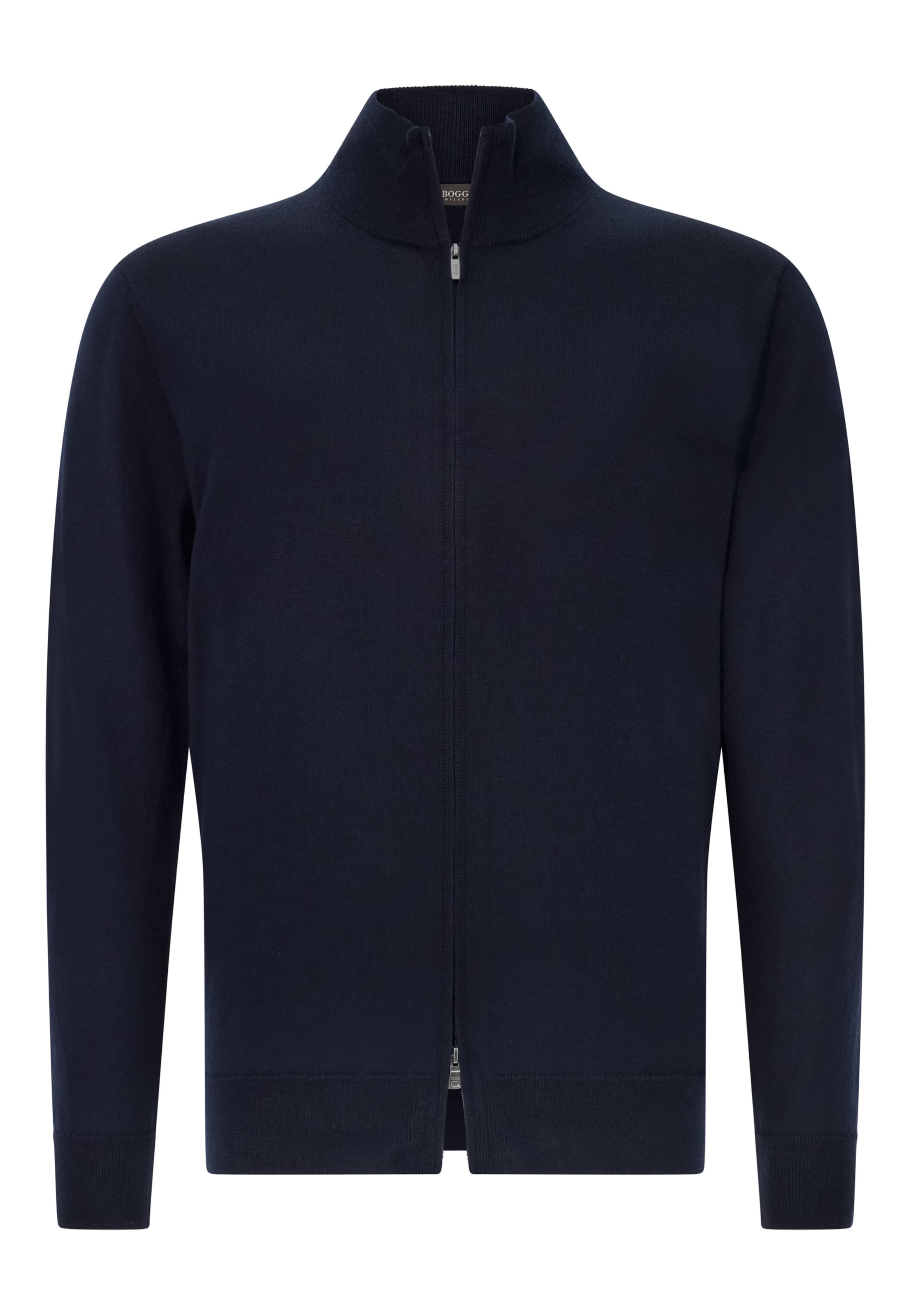 Boggi Milano Knit cardigan in Blue: front