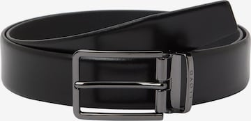 Lloyd belts Gürtel '0253' in Schwarz: Vorderseite
