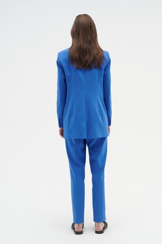Coupe slim Pantalon à pince 'Zella' InWear en bleu