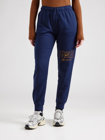 Nike Sportswear Tapered Παντελόνι 'Club Fleece' σε μπλε: μπροστά