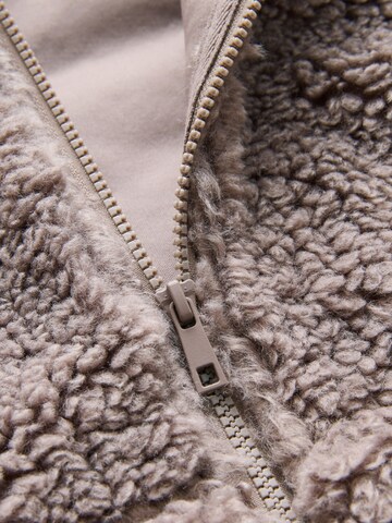 Next Sweat jacket in Brown