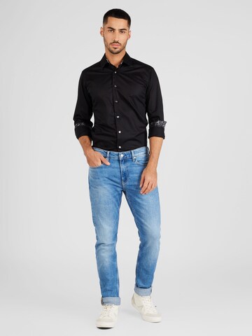 Karl Lagerfeld Regular Fit Hemd in Schwarz