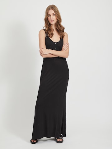 VILA Sommerkleid in Schwarz