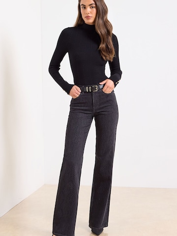 Lipsy Flared Jeans in Black