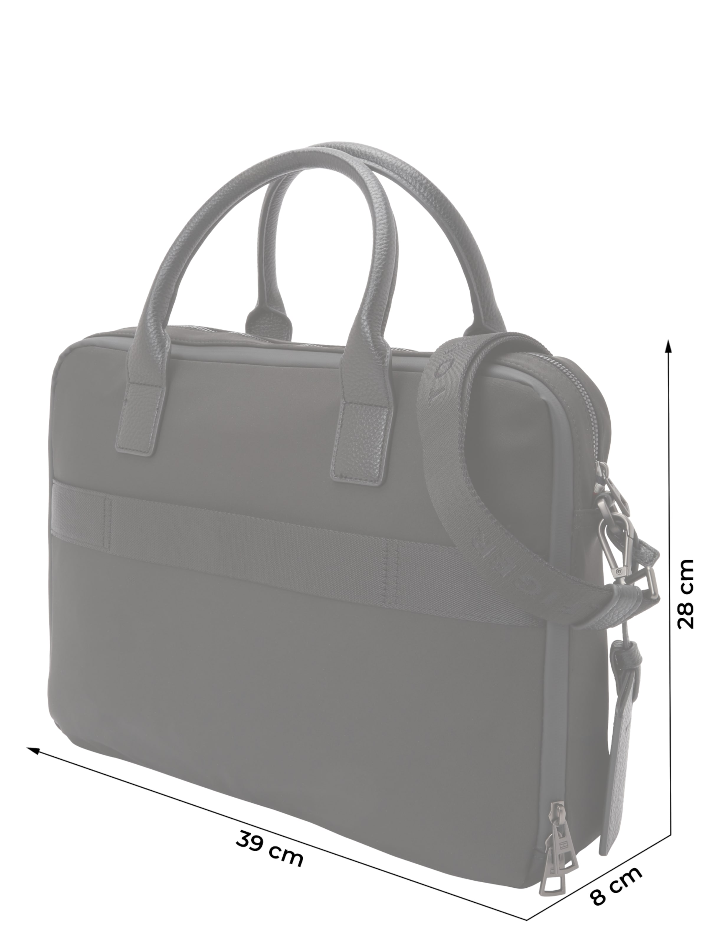 Borsa per laptop di TOMMY HILFIGER in nero