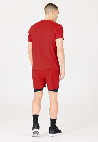 Regular Pantalon de sport 'Kros' ENDURANCE en rouge