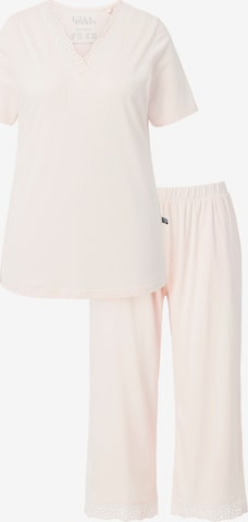 Ulla Popken Pyjama in Pink: Vorderseite