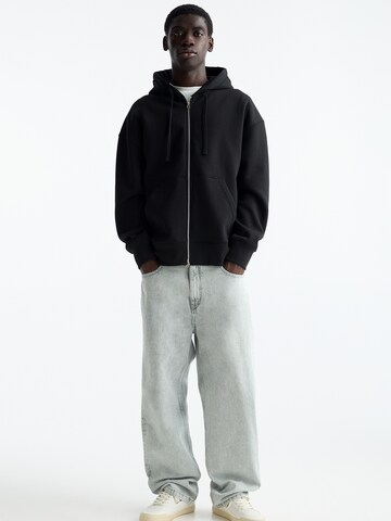 Veste de survêtement Pull&Bear en noir