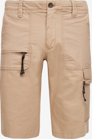 Pantaloni cargo di s.Oliver in beige: frontale