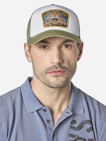 Casquette KOROSHI en vert : devant
