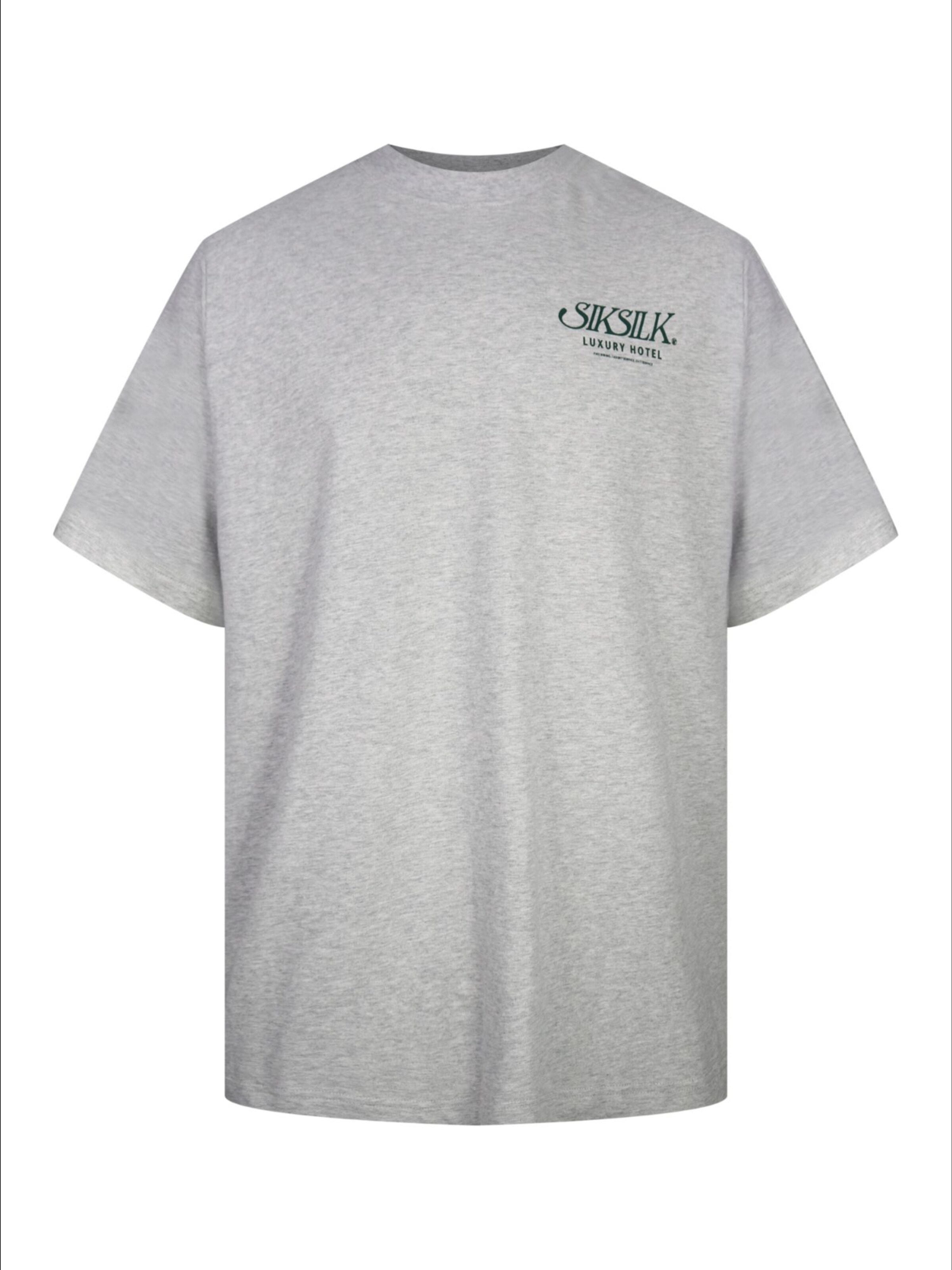 SikSilk Shirt in Grey: front