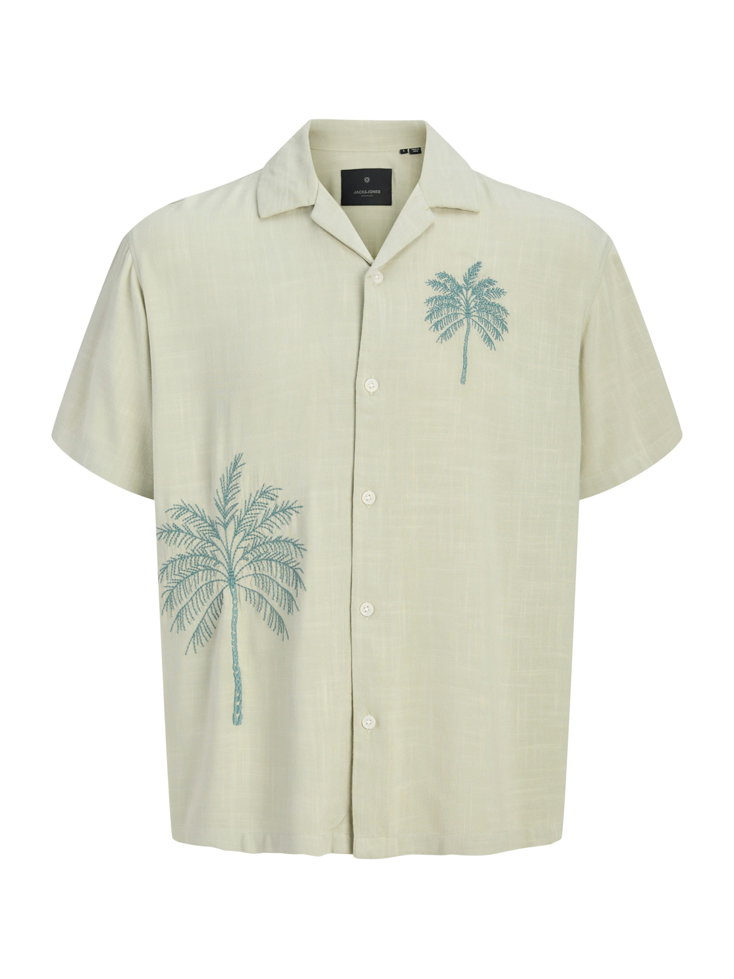 JACK & JONES Regular Fit Skjorte 'JPRBLAFred' i grøn: forside