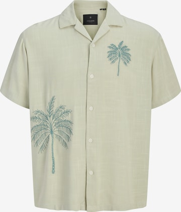 JACK & JONES Regular Fit Hemd 'JPRBLAFred' in Grün: Vorderseite