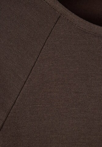 T-shirt 'ANA' MANGO en marron