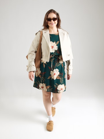 Vero Moda Curve Dress 'VMCEASY JOY' in Green