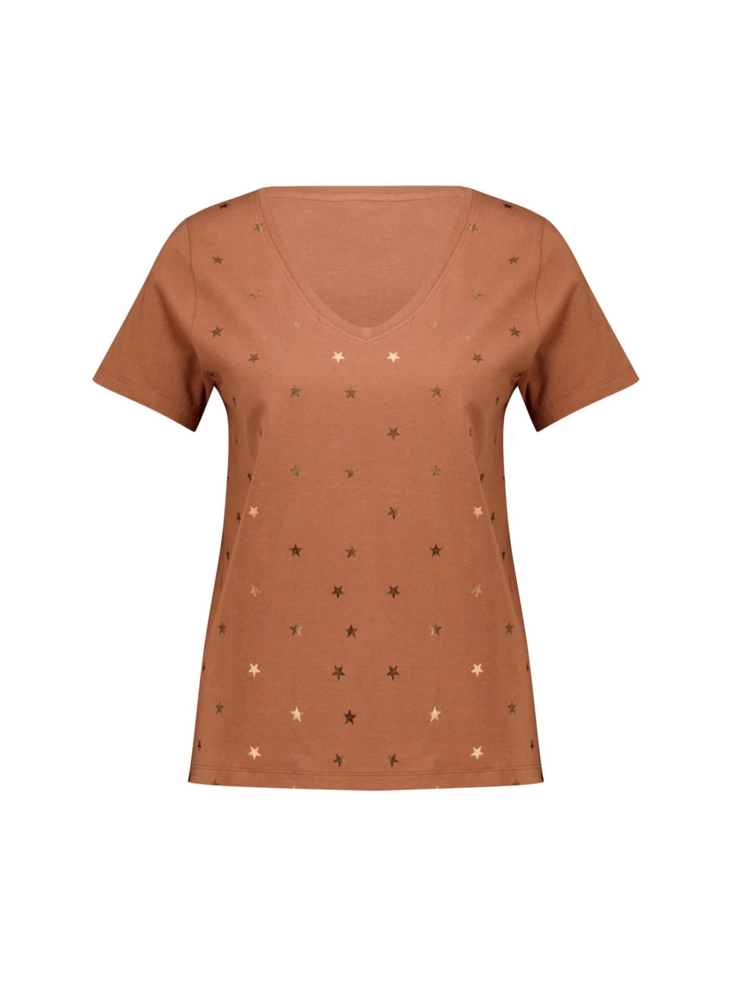 Deeluxe Shirt‌ in Braun: Vorderseite