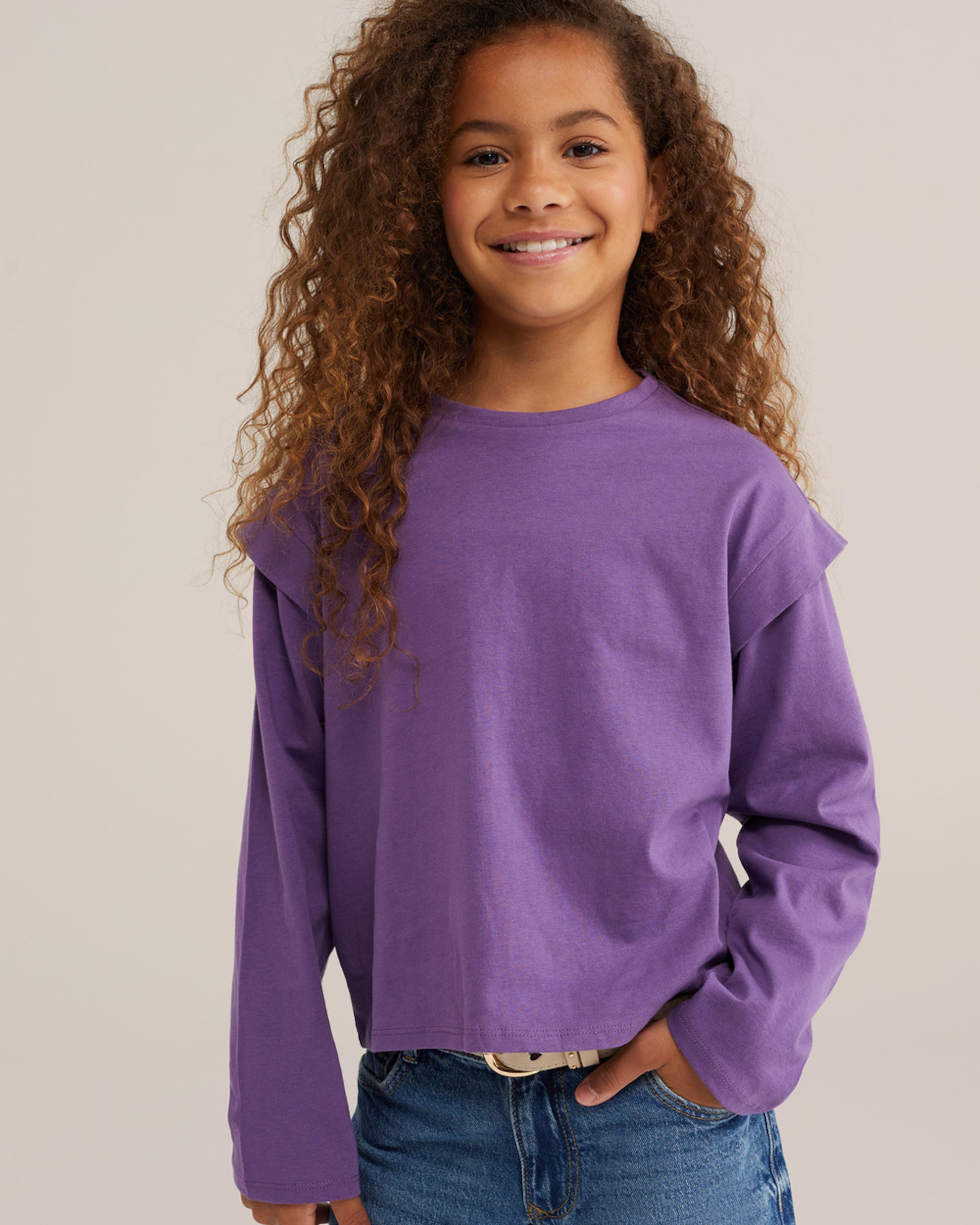 WE Fashion Bluser & t-shirts i lilla
