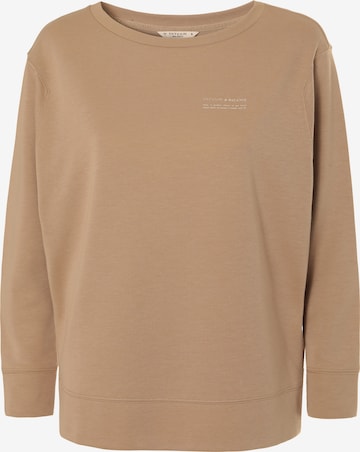 TATUUM Sweatshirt 'Tati' in Beige: voorkant