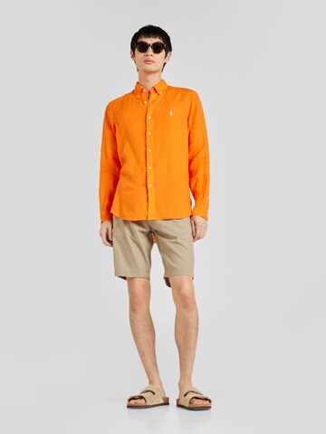 Polo Ralph Lauren Regular Fit Hemd in Orange