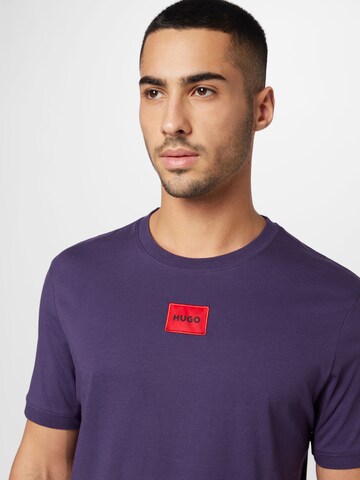 T-Shirt 'Diragolino212' HUGO en violet