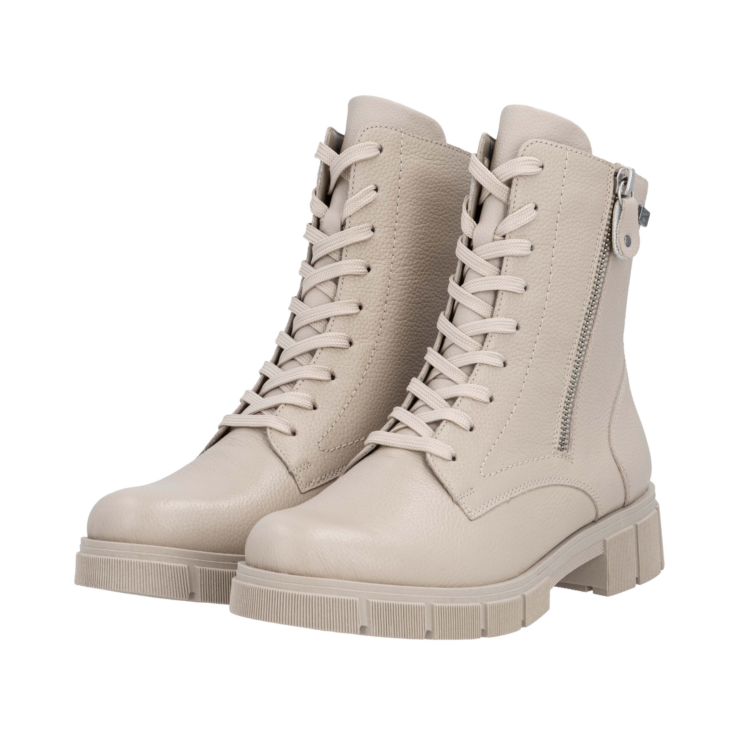 REMONTE Schnürstiefel in Beige