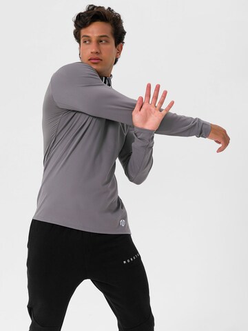 MOROTAI Funktionsshirt 'TRAINING DRY' in Grau