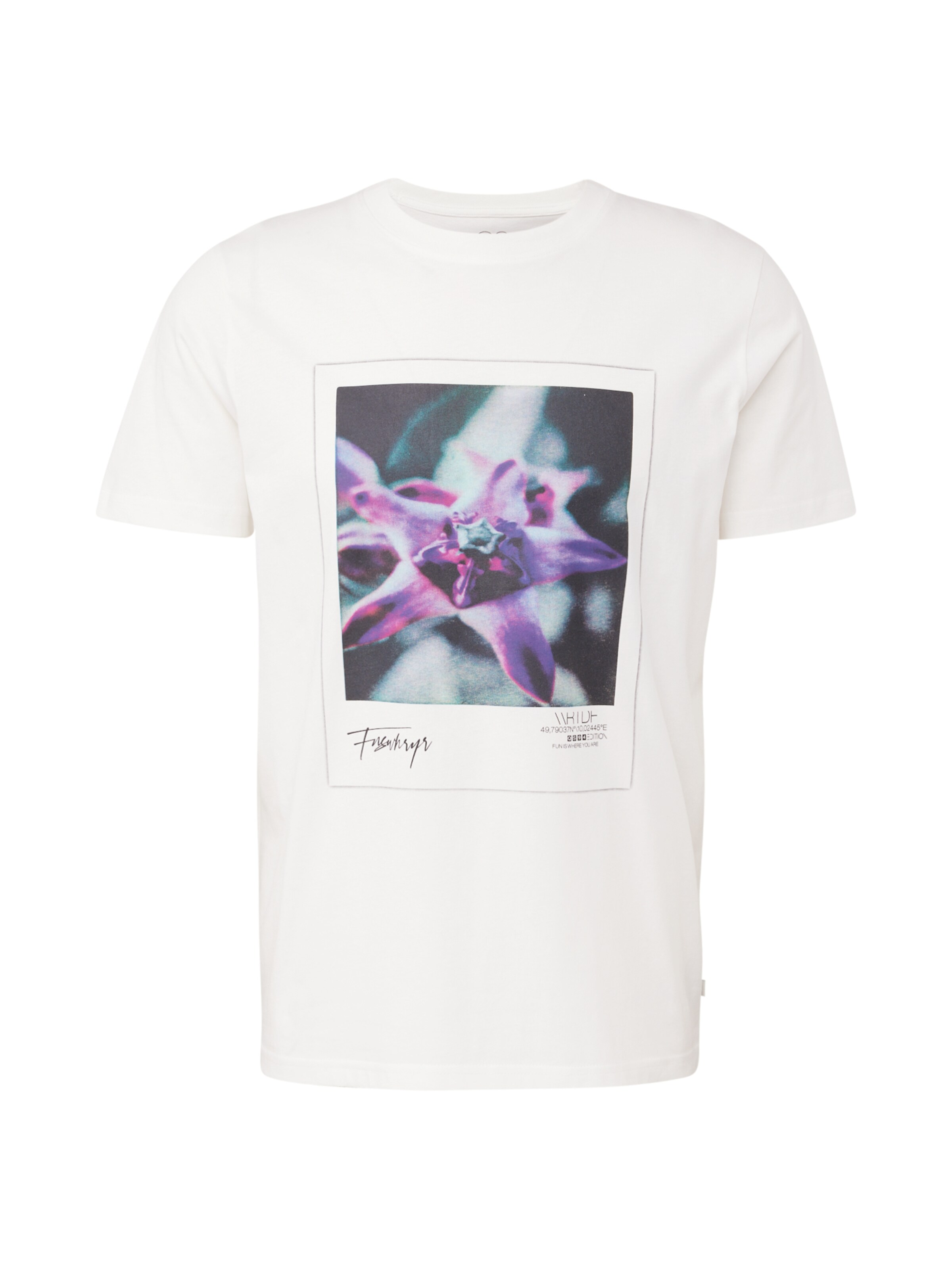 QS T-Shirt in Weiß: Vorderseite