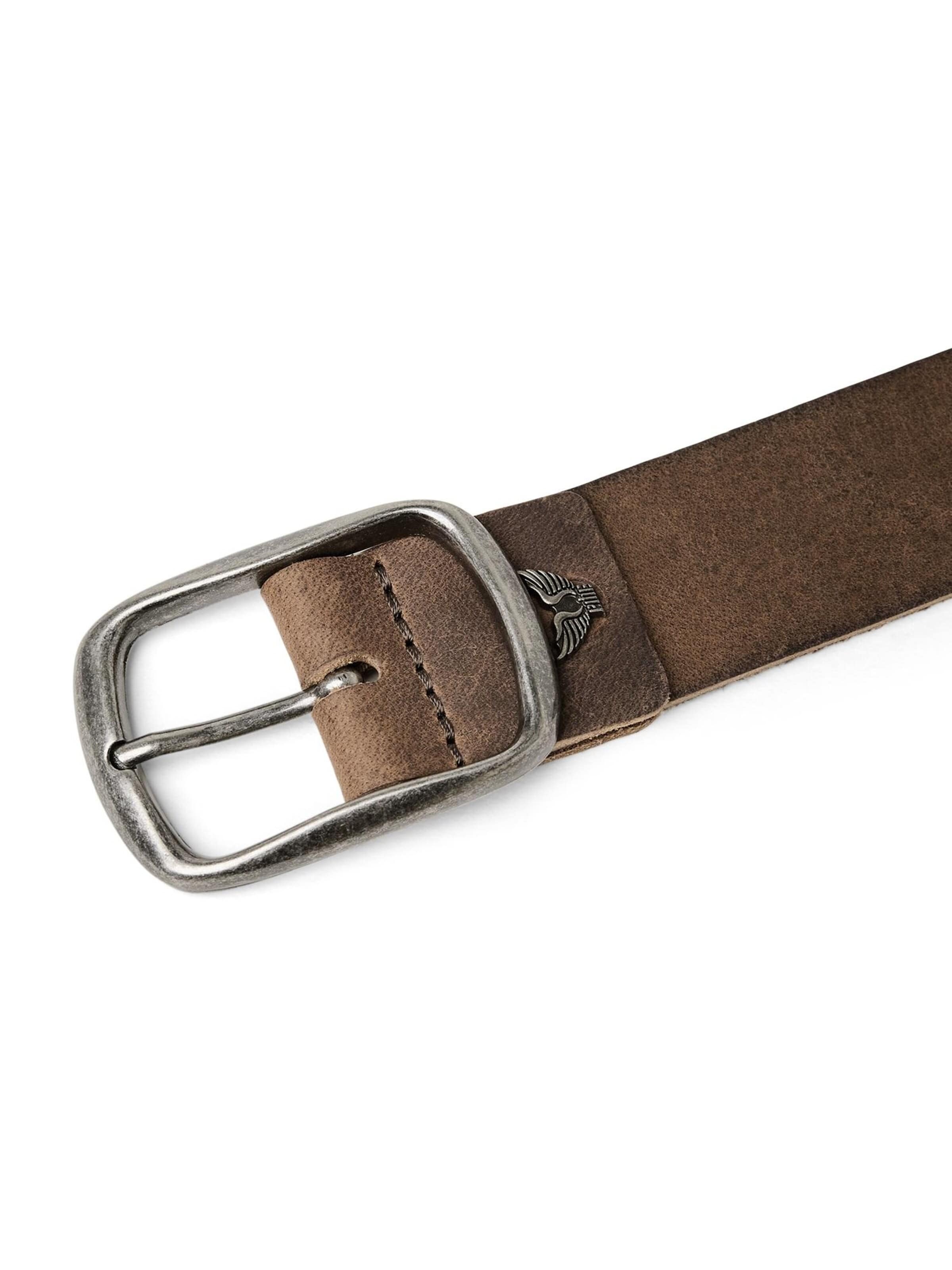 PME Legend Bälte 'Leather belt' i brun