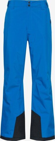 CMP Regular Outdoor Pants in Blue: front